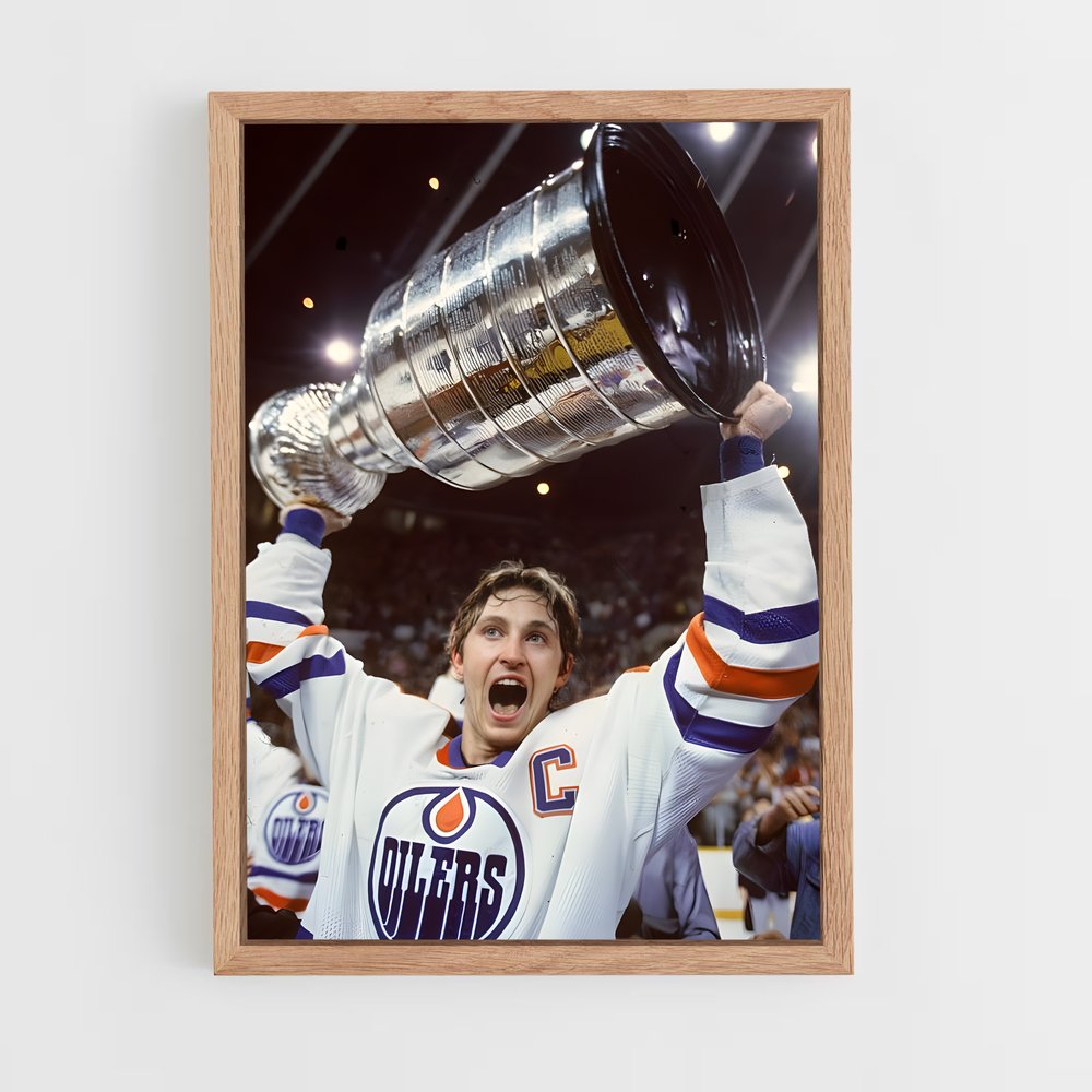 Poster La Gloire de Gretzky – affiche Hockey sur glace (vue 4)